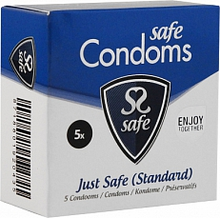 Safe Condooms Just Safe Standaard 5st