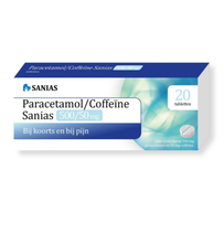 Sanias Paracetamol Coffeine 500/50 Mg (20st)