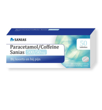 Sanias Paracetamol Coffeine 500/50 Mg (50st)