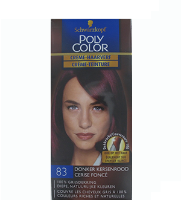 Schwarzkopf Poly Color Haarverf Creme   83 Donker Kersenrood