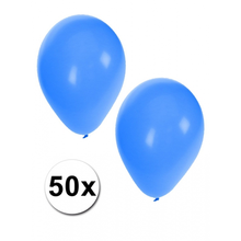 Shoppartners Ballonnen In Het Blauw 50 Stuks