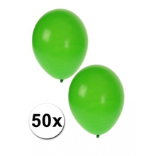 Shoppartners Groene Thema Ballonnen 50 Stuks