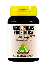 Snp Acidophilus Probiotica 400 Mg Puur Capsules 60cap