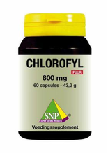 Snp Chlorofyl 600 Mg Puur 60cap