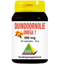 Snp Duindoorn Olie Omega 7 500 Mg (60ca)