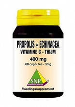 Snp Propolis And Echinacea And Thijm And Vitamine C 400 Mg 60cap