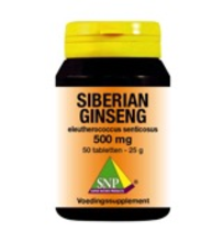 Snp Siberian Ginseng 500 Mg 50tab