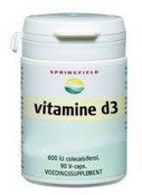 Springfield Vitamines D3 1000 Iu 120 Tabletten