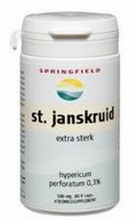 Springfield Voedingssupplementen St Janskruid 500mg 60 Capsules