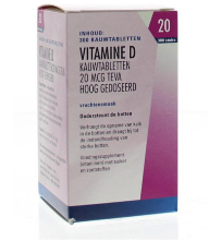 Teva Vitamine D 20 Mcg 800ie (300tb)
