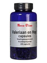 Valeriaan & Hop Nova Vitae 200cap