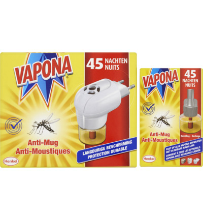 Vapona Anti Mug 45 Nachten Bundle Promo Device + 2 X Refill (set)