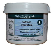 Vita Reform Van Der Snoek Natrium Muriaticum/chloratum Celzout 8/6 360tab