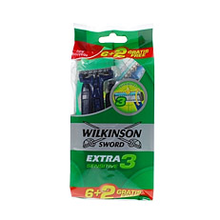 Wilkinson Extra 3 Sensitive Wegwerpscheermesjes 8stuks